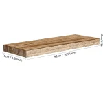 installation étagère en bois