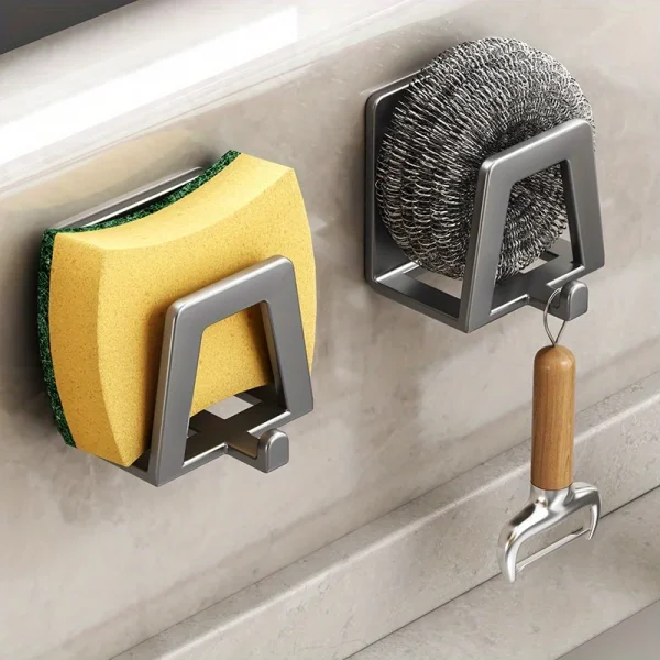 porte-éponges en acier inoxydable