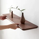 étagère murale en bois
