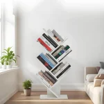 bibliothèque rétro sur pied