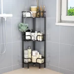 étagère d'angle salle de bain