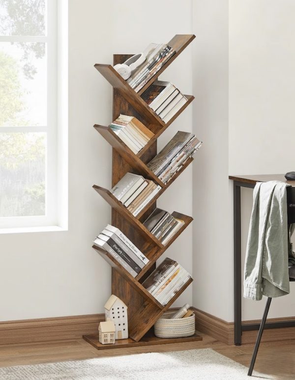 bibliothèque en forme d'arbre