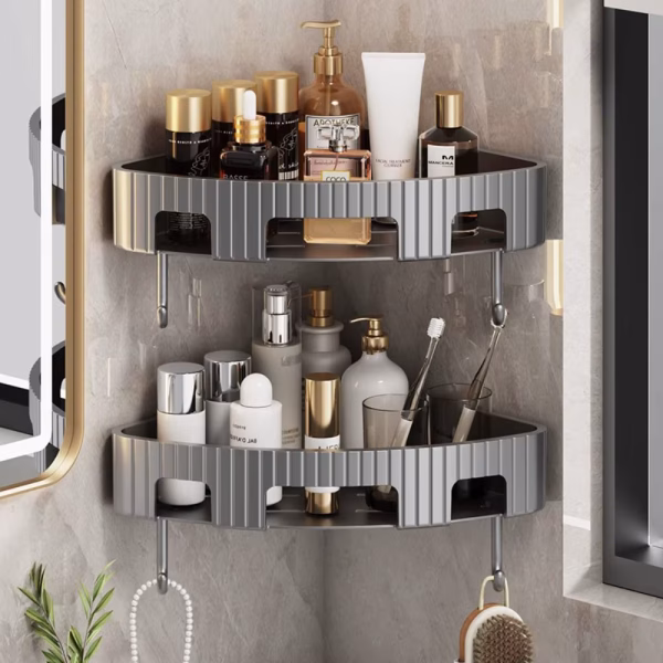 étagère de salle de bain